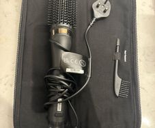 GHD duet blow dry brush - black