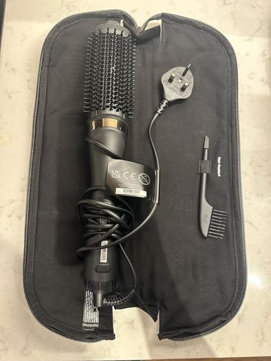 GHD duet blow dry brush - black