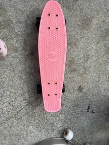 Girls skateboard
