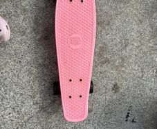 Girls skateboard
