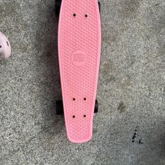 Girls skateboard
