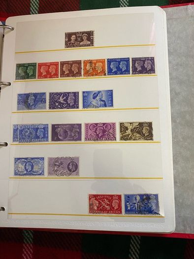 2 vintage stamp books