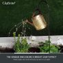 Watering Can Solar Lights | Waterproof String Christmas Lights Garden Ornaments Garden Lights | Waterfall Retro Outdoor Fairy Lights with 48 LED Lights (FREE SHIPPING) Image 2
