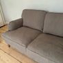 IKEA Stocksund Sofa in Grey two seater Couch Image 4