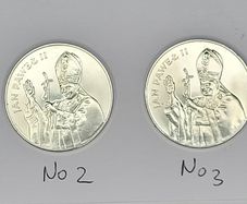 Poland silver coin 10000 zl John Paul II 1987