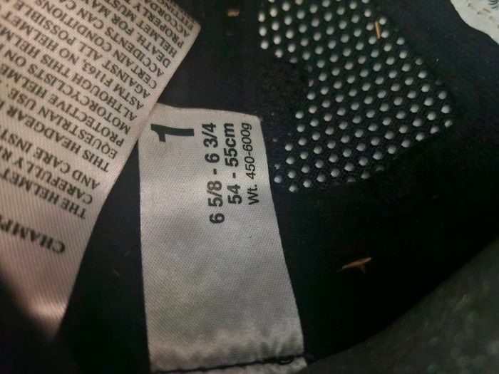 Champion riding helmet