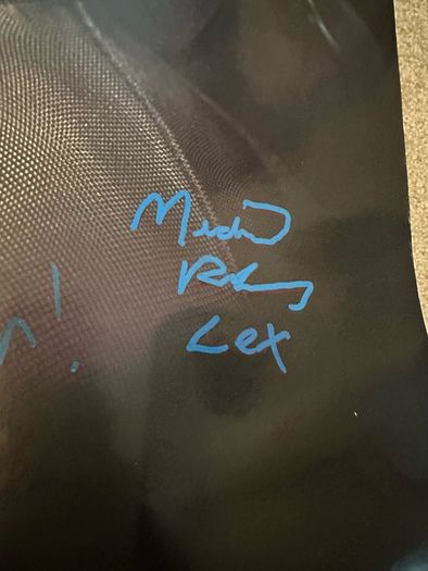 Signed Smallville Poster by Tom Welling, Kristin Kruek and Michael Rosenbaum