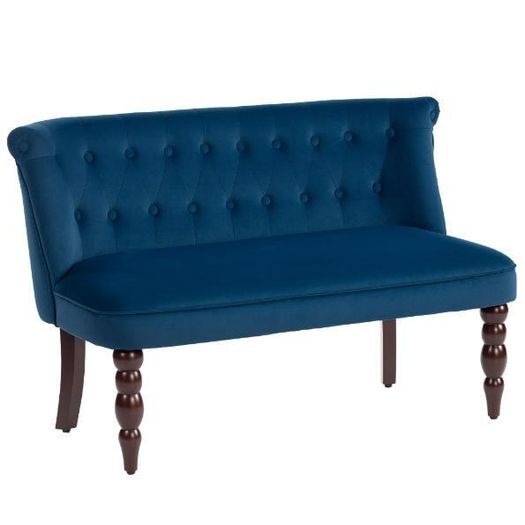 Velvet 2-Seater Sofa