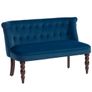 Velvet 2-Seater Sofa Image 2