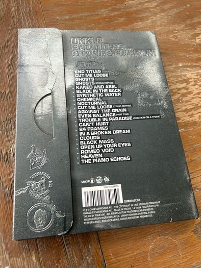 UNKLE -End Titles.. Stories For Film (Limited edition DVD-sized digipack)