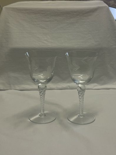 A pair of glasses with leaf and berry designs