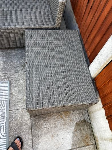 Garden corner sofa