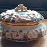 Vintage Capodimonte Bowl/Dish with Lid Image 5