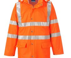 Portwest RT50 Sealtex Ultra Hi-Vis Rain Jacket - Waterproof, Class 3 (Orange)