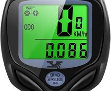 NEW SALE | Bike Computer Wireless Waterproof Cycling Computer Automatic Wake-up Multifunctions Bicycle Speedometer Odometer Backlight LCD Display-Tracking Distance Avs Speed Time
