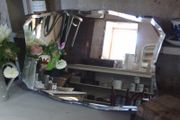 Antique Frameless Mirror