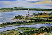 scattery island watercolour