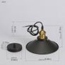 NEW SALE | Retro Pendant Light Shade Vintage Industrial Ceiling Lighting LED Restaurant Loft Black Lamp Shade Kitchen Coffee-Shop Chandelier E27 Base Image 3