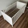 IKEA Sundvik Cot and Mattress Image 2
