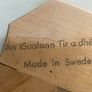 Vintage "An TSualann Tir A Dheanta" Clothes Hanger. Image 5