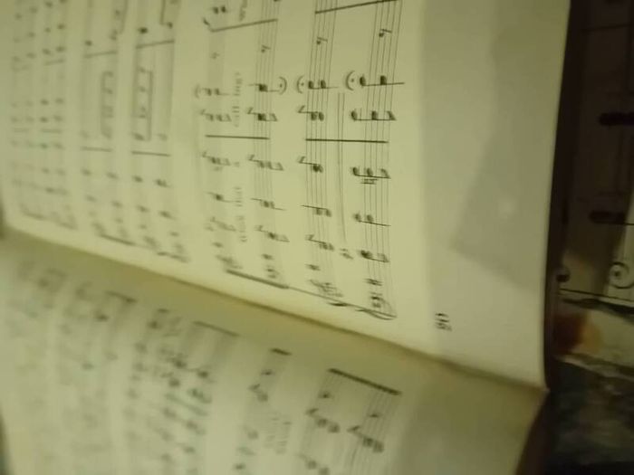 vintage sheet music