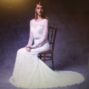 Lusan Mandongus Wedding Dress & Veil - Eilish - LM2587B