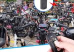 Bicycle alarm with remote fob