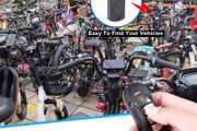 Bicycle alarm with remote fob