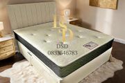 Small Double Cream Bed Set