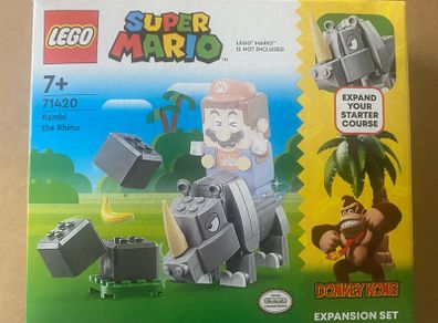 Lego Super Mario - Rambi the Rhino - New