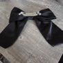 black  bow hair clip. Simple, elegant and stylish design, perfect for everyday wear or special occasions. Like new never used Image 3