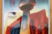 Very Rare 2012 NFL Super Bowl XLVI - New York Giants v New England Patriots Official Programme