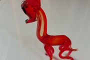 Vintage glass deer