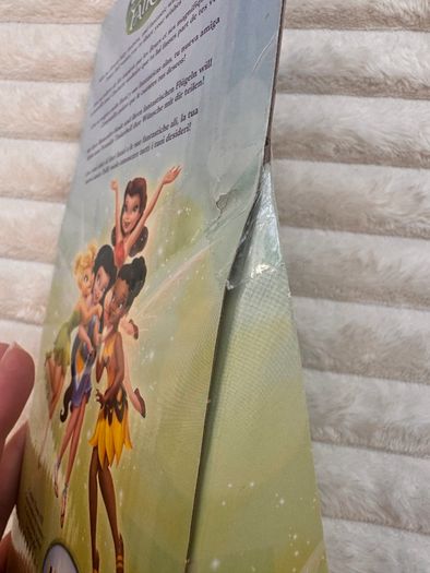 Disney Fairies Jakks Pacific Tinker Bell Fashion Doll approx. 23cm. Damaged Box and wing - a bit Please see photos