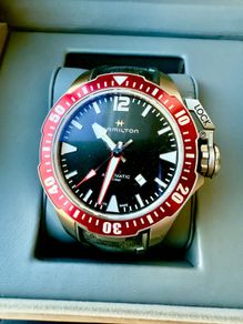 Hamilton Khaki Navy Frogman Titanium Auto