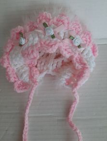 New vintage baby pink hat