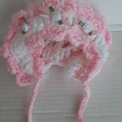 New vintage baby pink hat