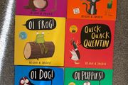 childrens books - 6 x oi dog series