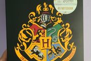 Harry Potter Lined Note Book in Black