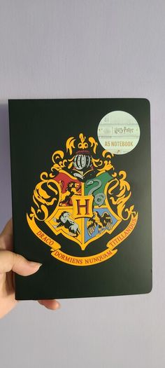 Harry Potter Lined Note Book in Black