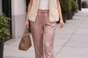 Ted Baker satin trousers