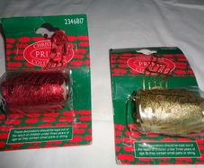 Gold & Red Decorative Rolls for Sale