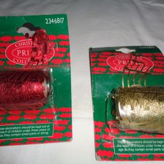 Gold & Red Decorative Rolls for Sale