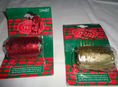 Gold & Red Decorative Rolls for Sale
