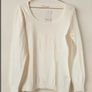 Camaieu Light Jumper Scoop Neck in cream s. XL Image 2