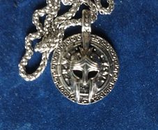 Greek Spartan Pendant
