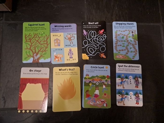 100 Things for Little Children to do on a Journey (Usborne Activity Cards)