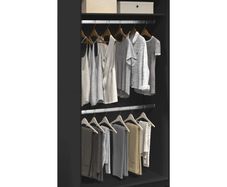 Wardrobe Black 100x50x200 cm