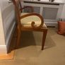 Interior wooden framed 2 seater couch Image 2