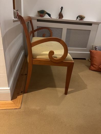 Interior wooden framed 2 seater couch